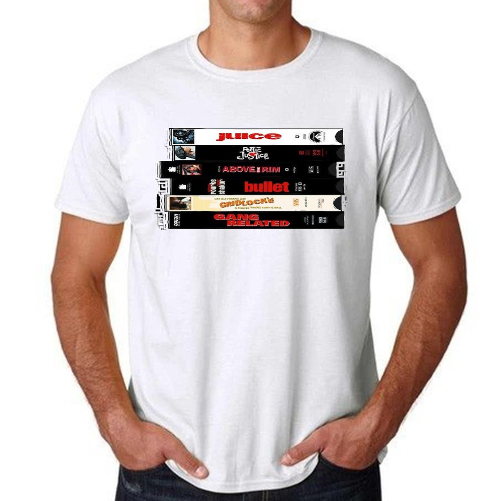 2pac movies raptees T-Shirt hip hop tupac Poetic J